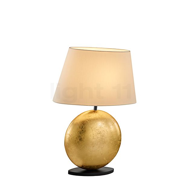 Bankamp Mali Lampe de table aspect feuille d'or, 52 cm , Vente d'entrepôt, neuf, emballage d'origine