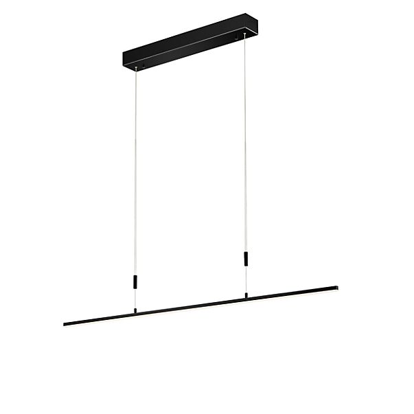 Bankamp Slim, lámpara de suspensión LED negro - 98 cm