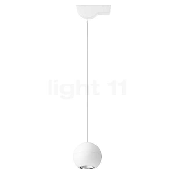 Bega 51010 - Studio Line Lampada a sospensione LED alluminio/bianco, per soffitti inclinati - 51010.2K3+13232