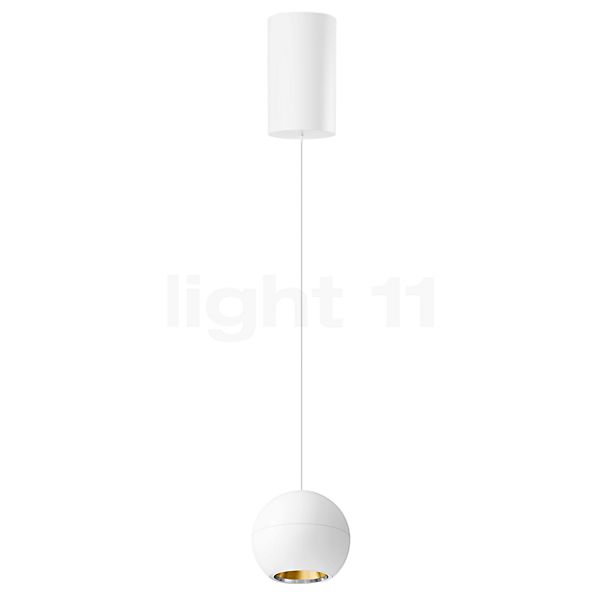 Bega 51010 - Studio Line Lampada a sospensione LED ottone/bianco, Bega Smart App - 51010.4K3+13282