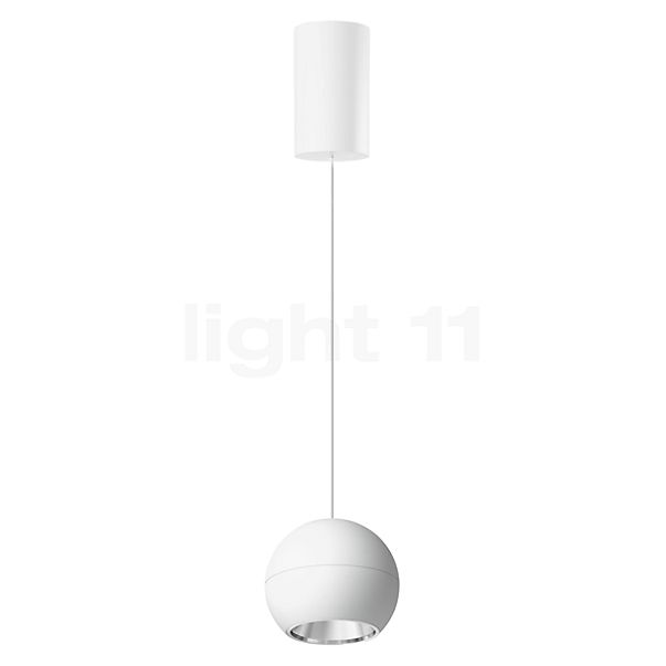 Bega 51011 - Studio Line Lampada a sospensione LED alluminio/bianco, Bega Smart App - 51011.2K3+13266