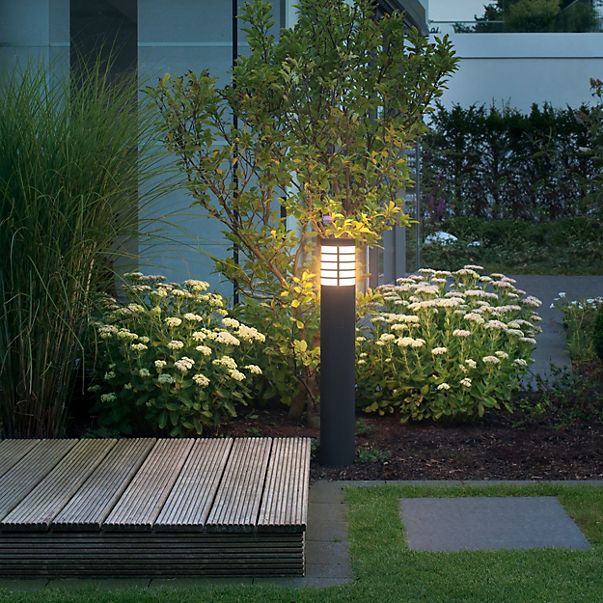 Bega 84322 - Bollard Light LED silver - 84322AK3