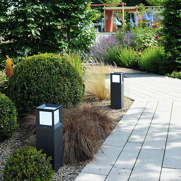 Bega 84605 - Bollard Light LED silver - 84605AK3