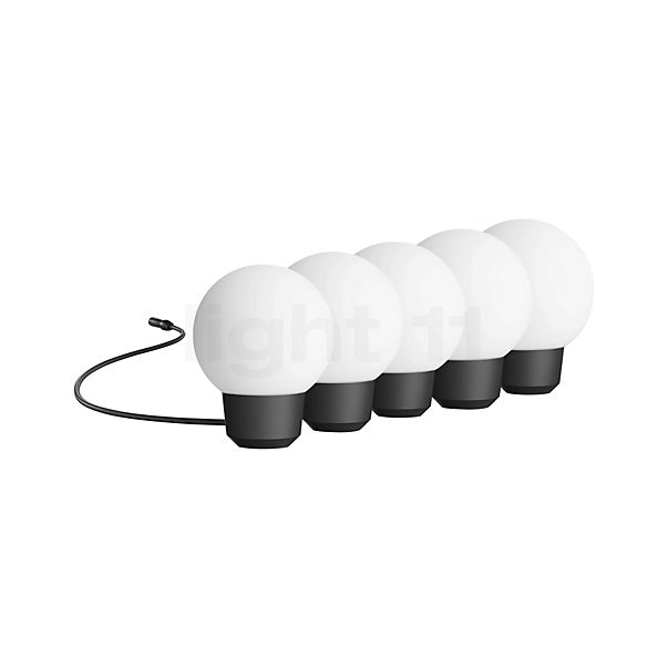 Bega Plug & Play Spheric Luminaire with Ground Spike LED Set of 5 - 24379K3
