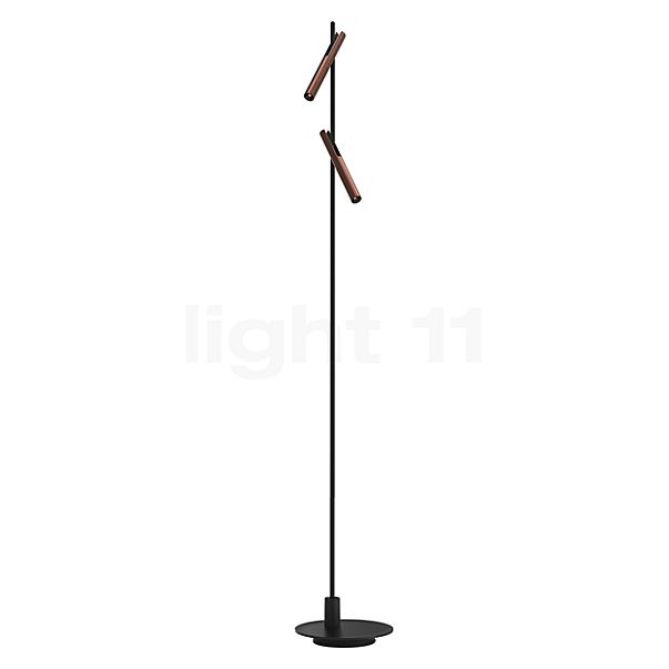Belux Esprit Stehleuchte LED 2-flammig bronze/schwarz - 2.700 K - 56°