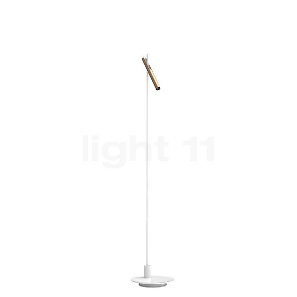 Belux Esprit Vloerlamp LED 1-licht goud/wit - 2.700 K - 33°