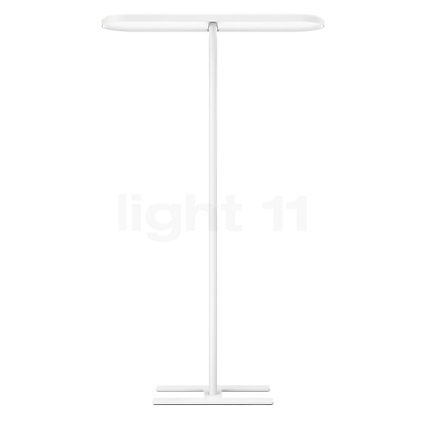 Belux Kido Floor Lamp LED 2 lamps - with Daylight Sensor white - asymmetric - H base - 3,000 K