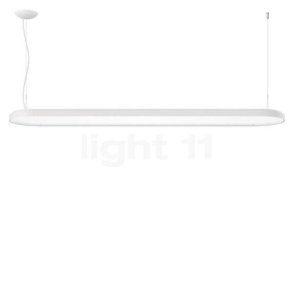 Belux Kido Pendant Light LED with Daylight Sensor white - symmetrical - 150 cm - 4.000 K
