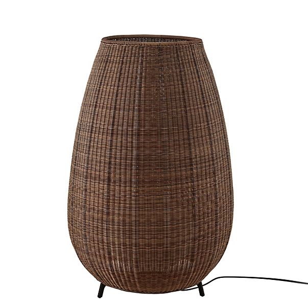 Bover Amphora Lampada da terra LED marrone - 137 cm - con spina