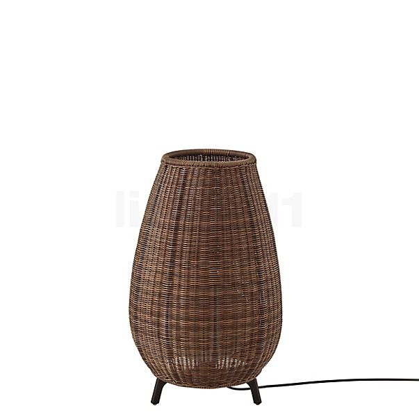 Bover Amphora Lampada da terra LED marrone - 77,5 cm - con spina