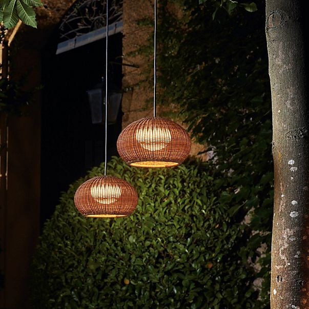 Bover Garota Hanglamp LED met stekker bruin