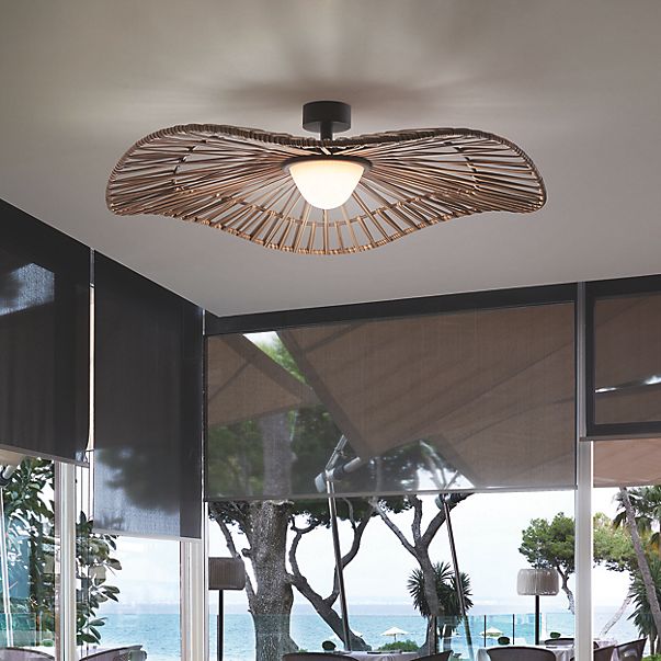 Bover Mediterrània, Outdoor lámpara de techo LED marrón