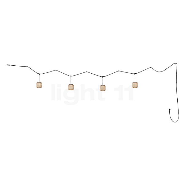 Bover Nans Catenary Hanglamp LED 4-lichts beige