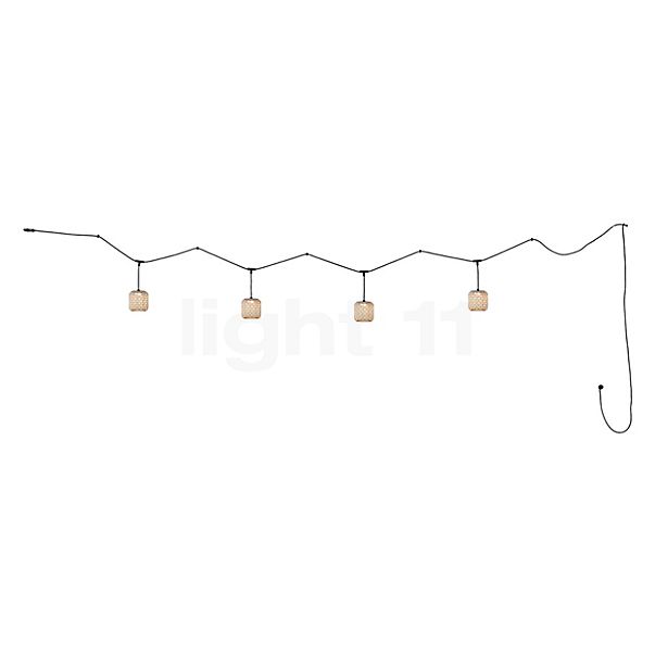 Bover Nans Catenary Pendant Light LED 4 lamps beige