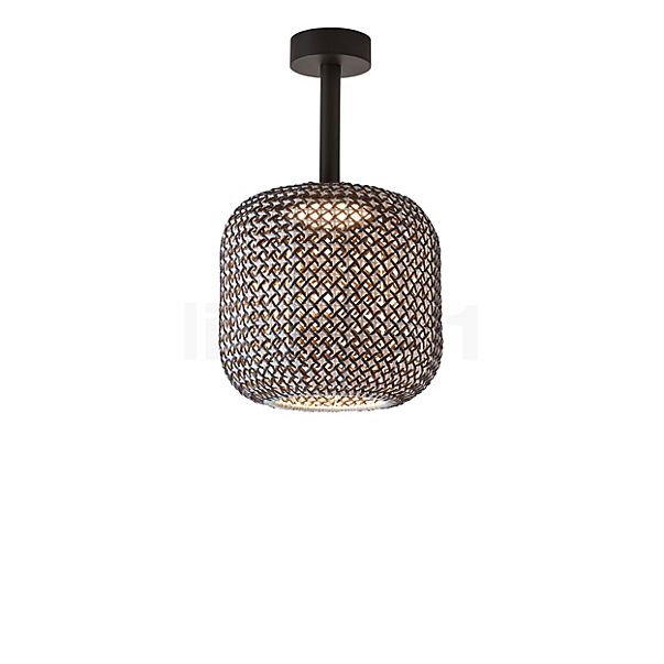 Bover Nans, lámpara de techo LED marrón - 32 cm