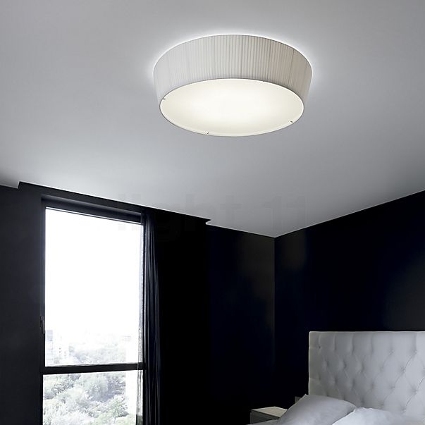 Bover Plafonet, lámpara de techo blanco - 60 cm