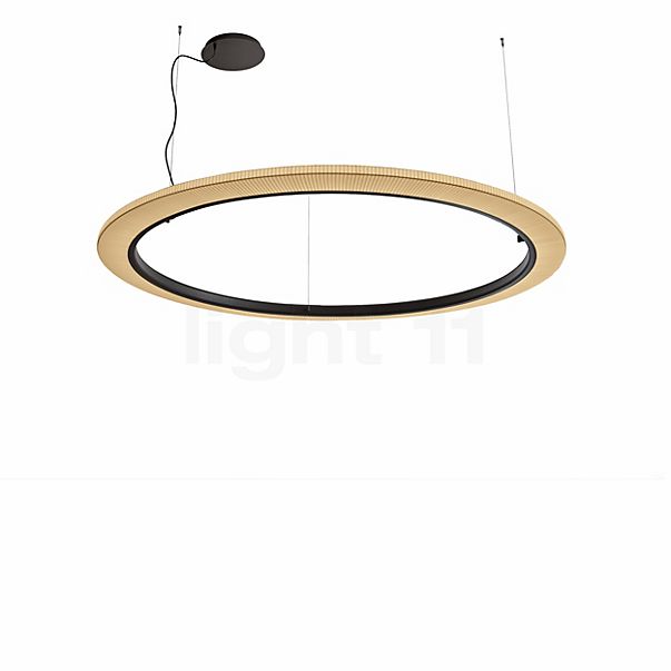 Bover Roda, lámpara de suspensión LED crema - 200 cm