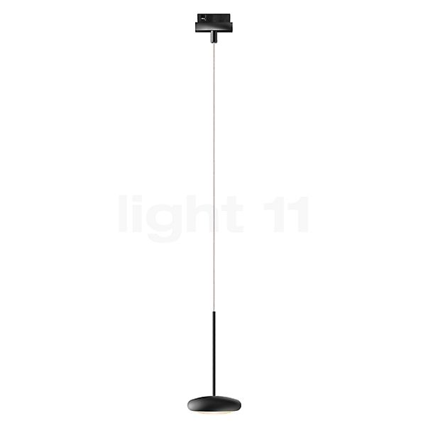 Bruck Blop, lámpara de suspensión LED para Duolare Riel negro - 60°