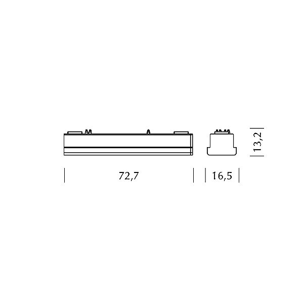 Bruck Casambi Modul para Micro Riel negro — imagen 2