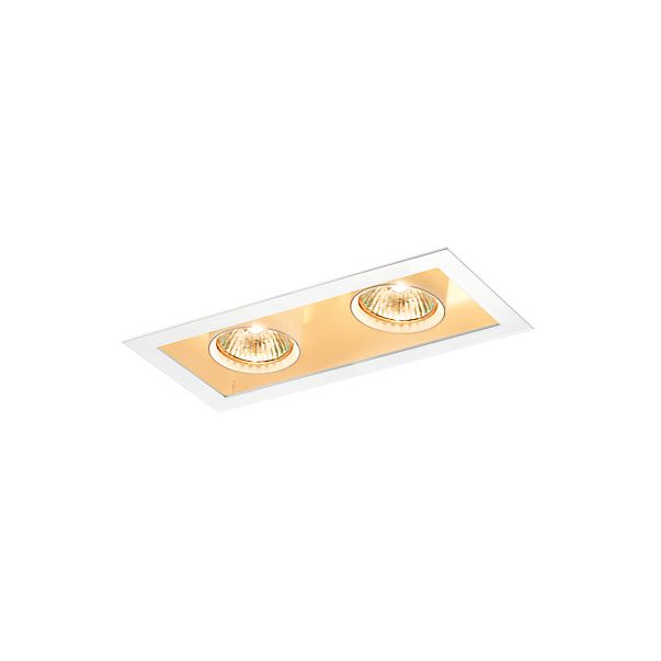 Bruck Cranny, foco empotrable 2 focos blanco — imagen 2