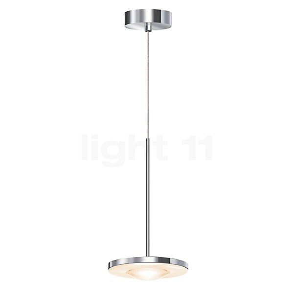 Bruck Euclid Pendant Light LED chrome glossy - dim to warm