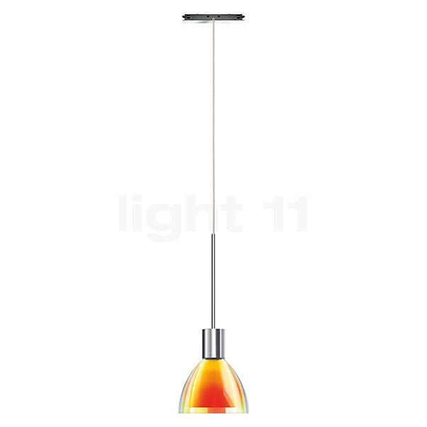 Bruck Silva, lámpara de suspensión LED para All-in Riel - ø11 cm