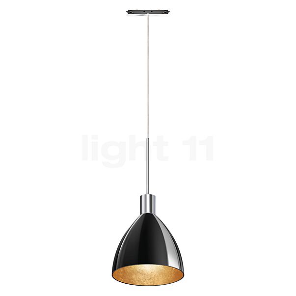 Bruck Silva, lámpara de suspensión LED para All-in Riel - ø16 cm