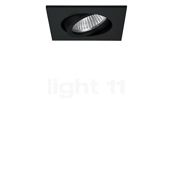 Brumberg 36144 - Recessed Spotlights angular - high voltage black , discontinued product