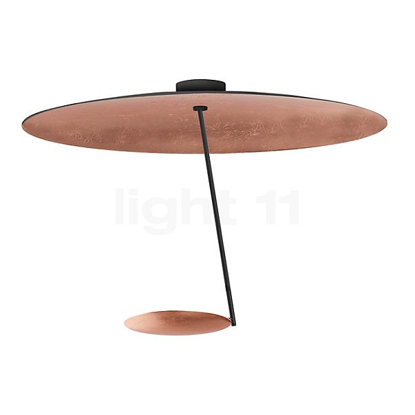 Catellani & Smith Lederam C Ceiling Light LED copper/black/black-copper - ø80 cm