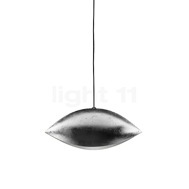 Catellani & Smith Malagola 27, lámpara de suspensión LED plateado