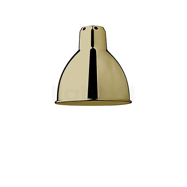DCW Lampe Gras Lampshade classic round brass