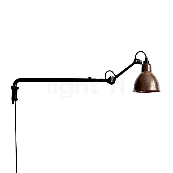 DCW Lampe Gras No 203 Applique noire