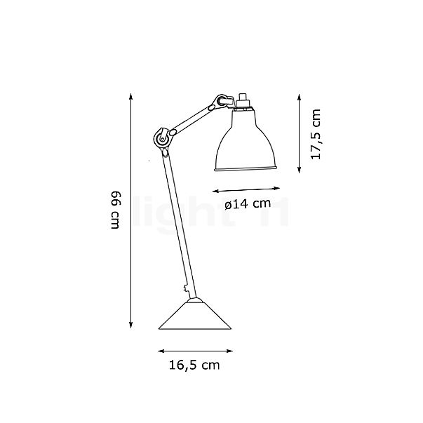 Buy DCW Lampe Gras No 205 Table lamp black at light11.eu Buy DCW Lampe Gras No 205 Table lamp black at light11.eu