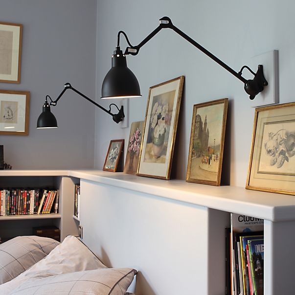 Lampe Gras No 222, lámpara de pared negra negro/cobre , Venta de almacén, nuevo, embalaje original