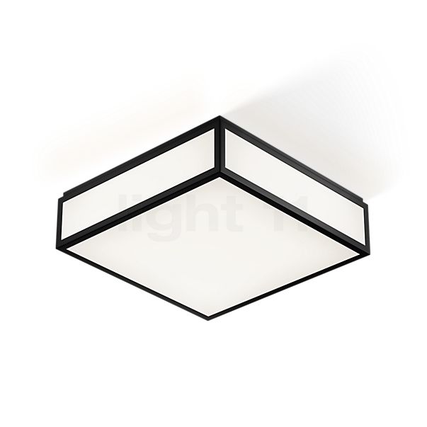 Decor Walther Bauhaus 3 Lampada da soffitto/parete nero opaco - 3.000 K