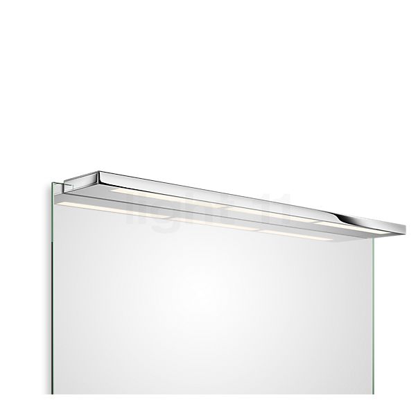 Decor Walther Slim Lampe de miroir à enchâsser LED chrome - 80 cm