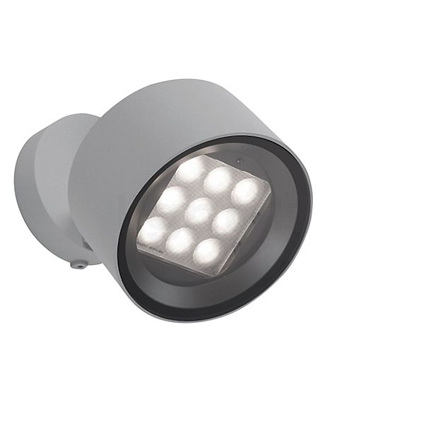 Delta Light Frax Applique LED gris aluminium, ø15,3 cm