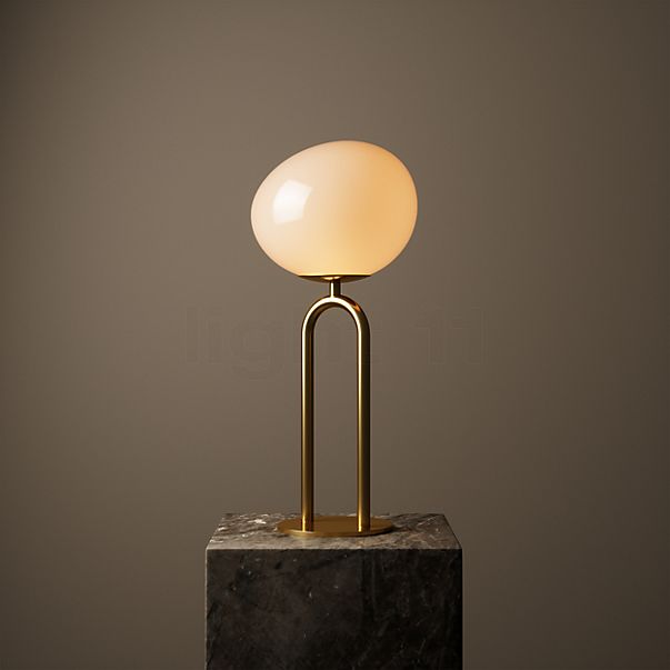 Design for the People Shapes Table Lamp brass