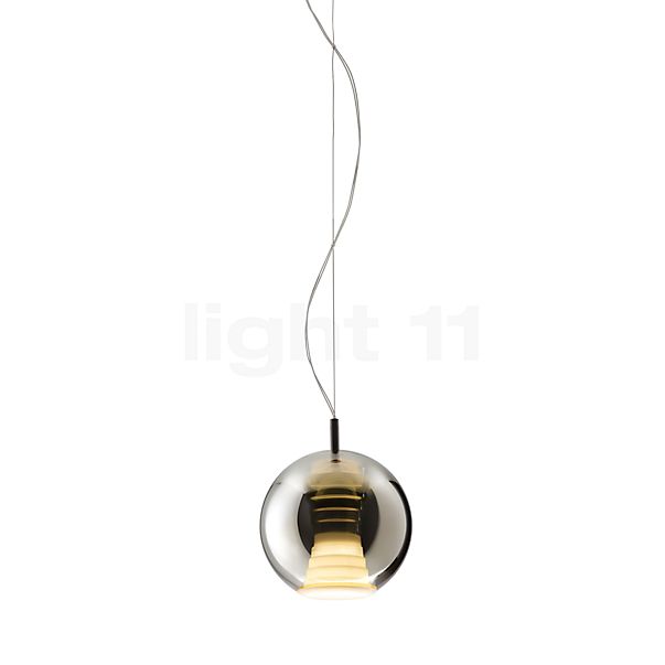 Fabbian Beluga Royal Pendant Light titanium - 20 cm