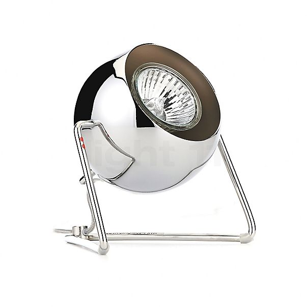 Fabbian Beluga Steel Lampada da tavolo acciaio inossidabile lucidato