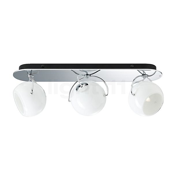 Fabbian Beluga White Plafond-/Wandlamp 3-lichts