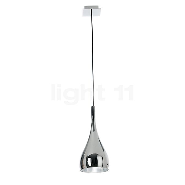 Fabbian Bijou Hanglamp chroom glimmend - ø16 cm