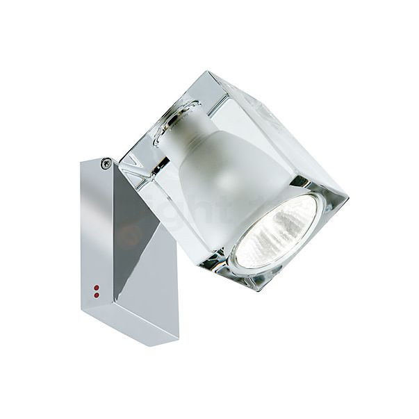 Fabbian Cubetto Lampada da soffitto/parete orientabile trasparente - gu10