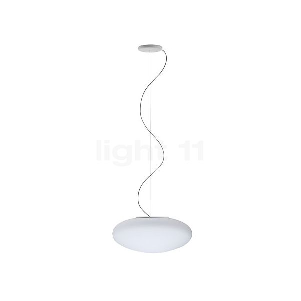 Fabbian Lumi White, lámpara de suspensión LED blanco