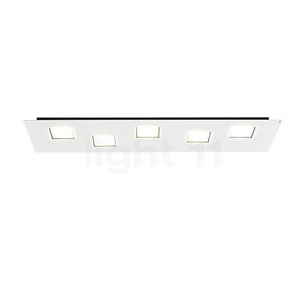 Fabbian Quarter Loft-/Væglampe hvid - 70 cm