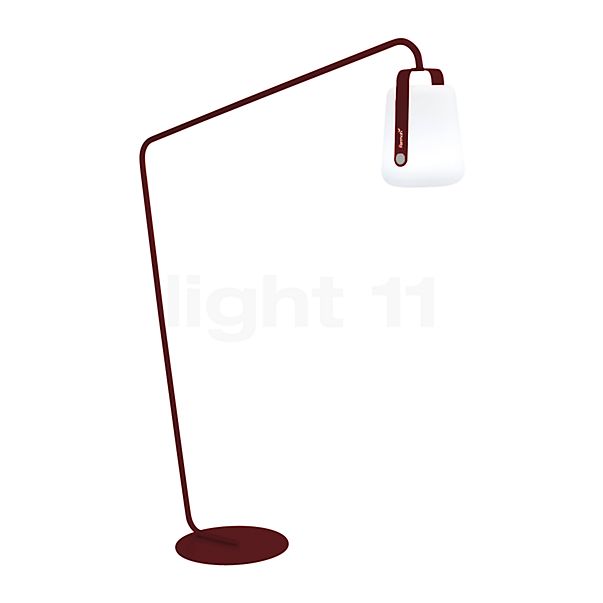 Fermob Balad Arc Lamp LED black cherry - 38 cm