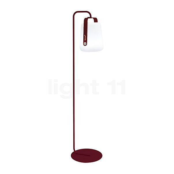 Fermob Balad, lámpara de pie LED cerezo negro - 38 cm - con Fuß