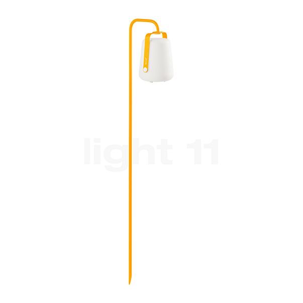 Fermob Balad, lámpara de pie LED miel - 25 cm - con piqueta