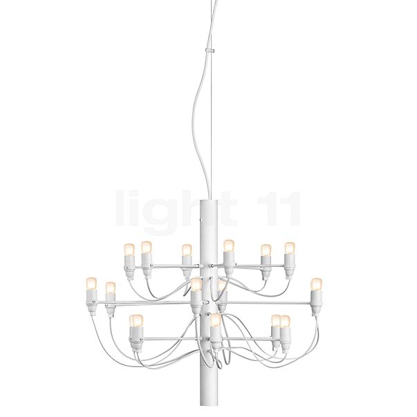Flos 2097-18 incl. LED Bulbs white matt - incl. 18x lamp matt