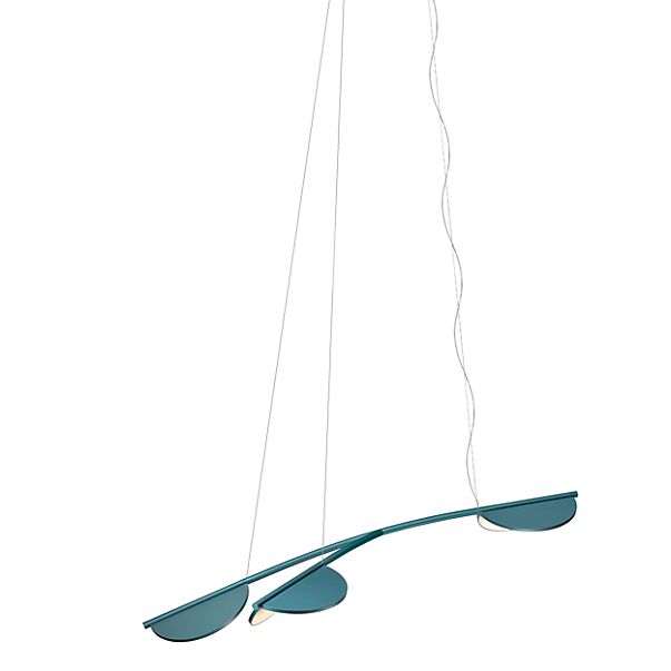 Flos Almendra Organic S3, lámpara de suspensión LED 3 focos